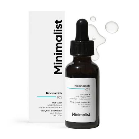 Minimalist 5% Niacinamide + 1% Hyaluronic Acid Serum